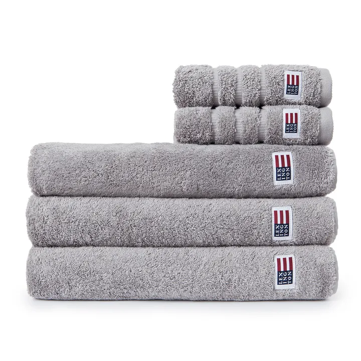 Icons Original bath towel 100x150 cm - dark grey - Lexington