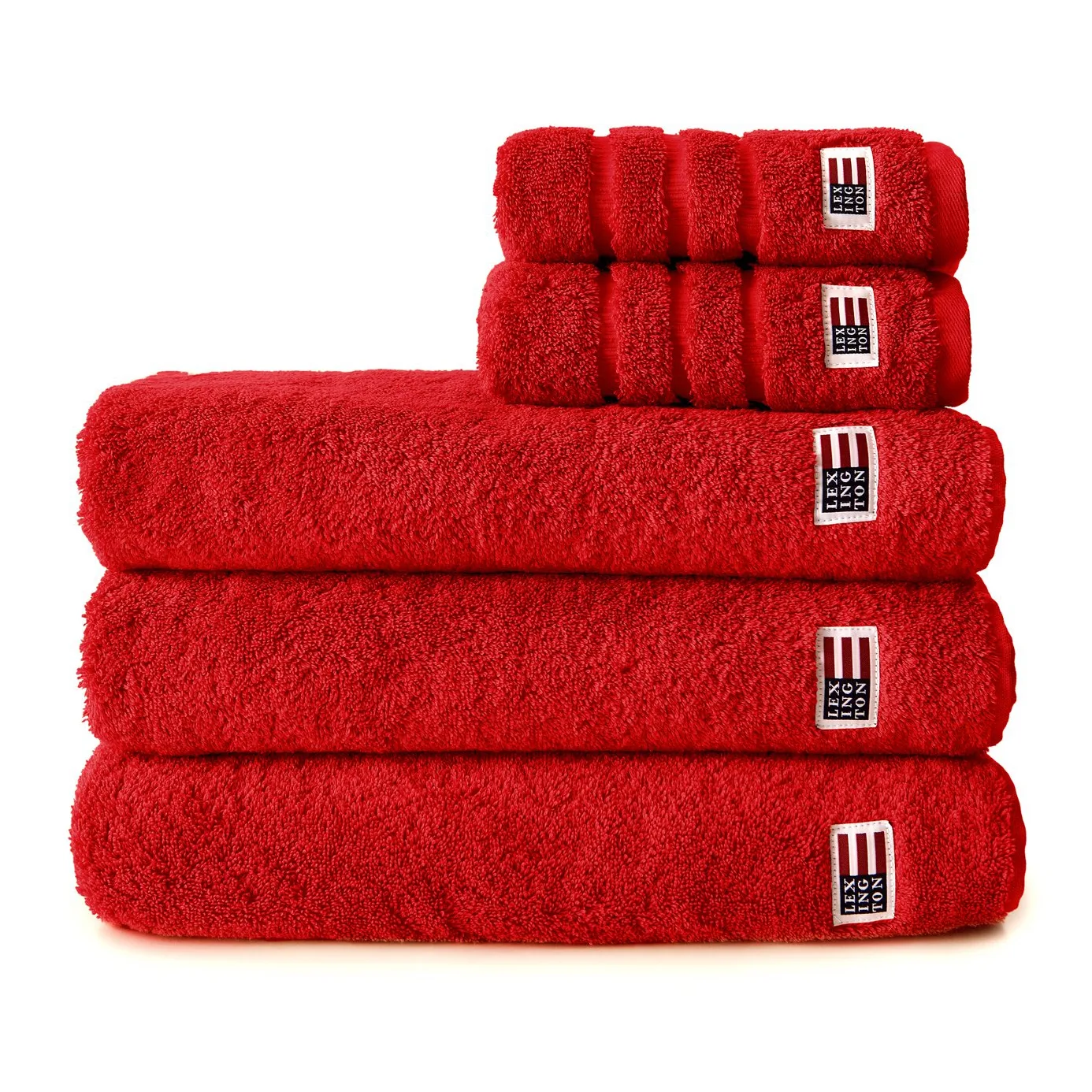 Icons Original bath towel 100x150 cm, red Lexington