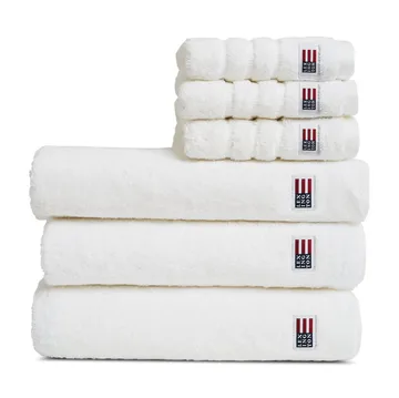 Icons Original towel 30x50 cm - white - Lexington