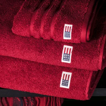Icons Original towel 50x100 cm - red - Lexington