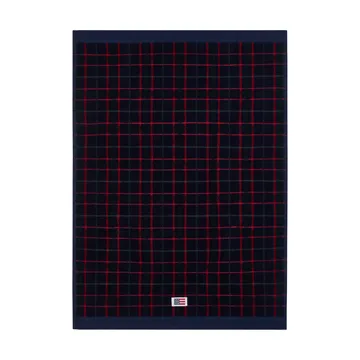 Lexington checked towel 2-pack - Navy-green, 50x70 cm - Lexington