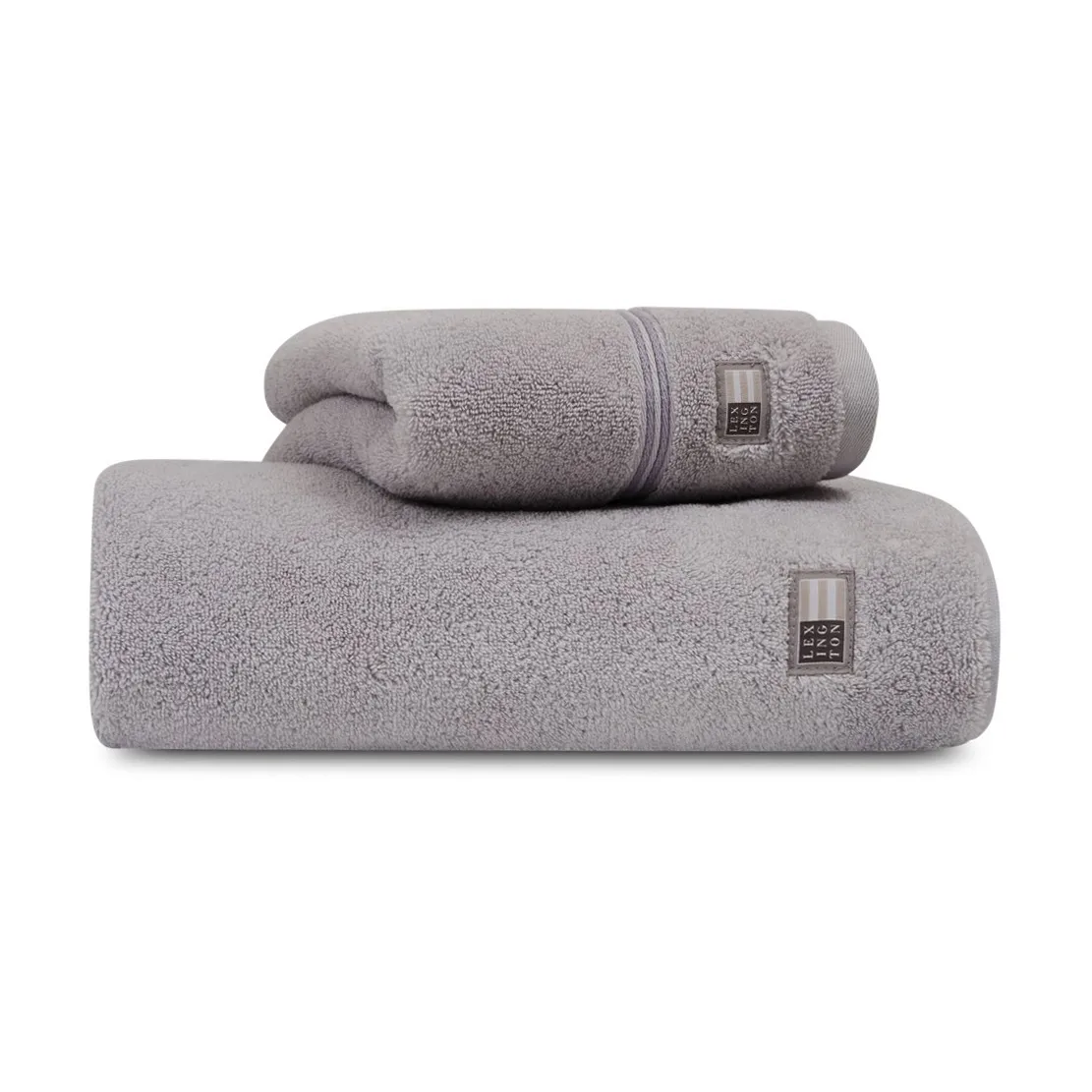 Lexington Hotel towel 70x130 cm, Light grey-grey Lexington