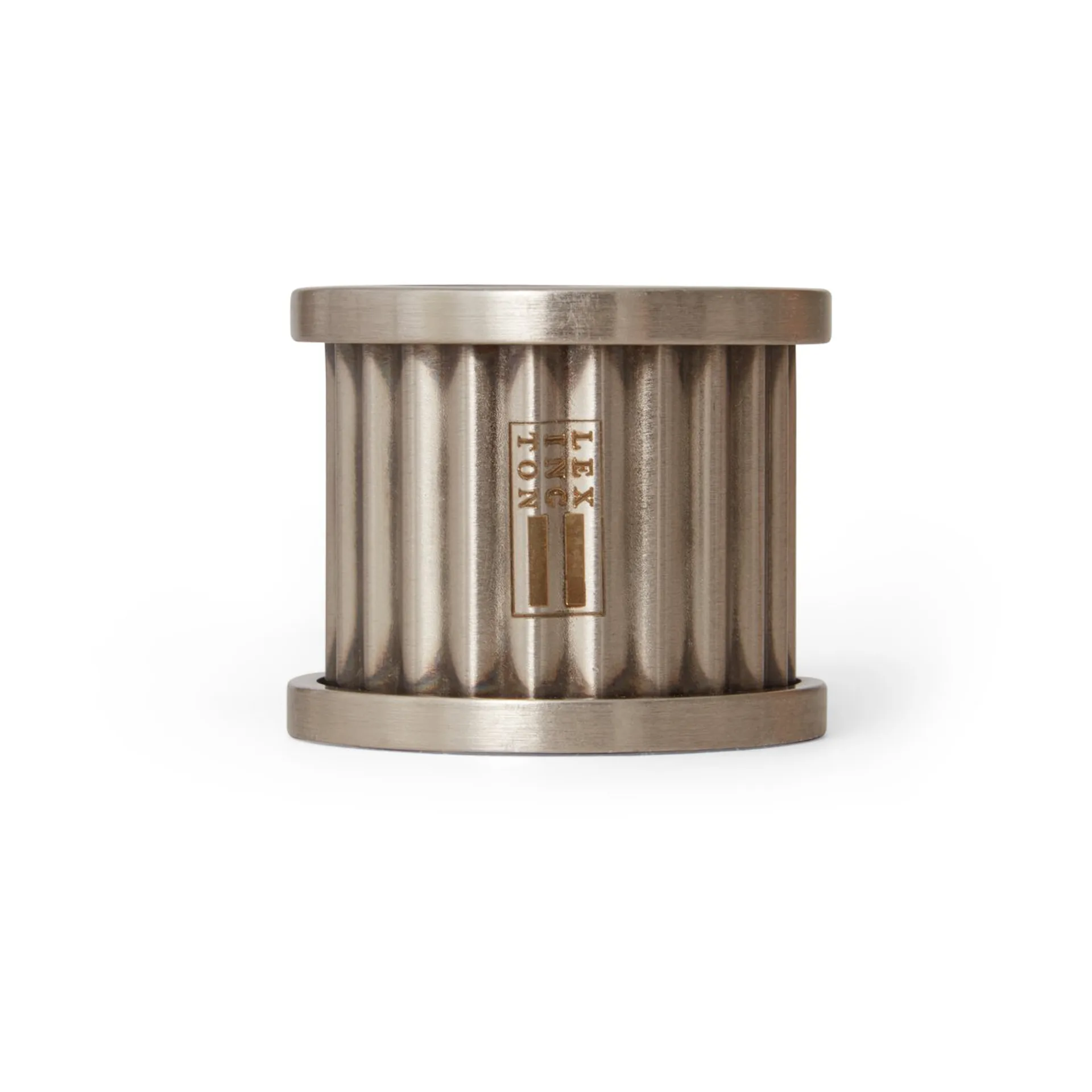 Lexington napkin ring striped Ø4,8 cm, Brass Lexington