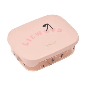 Arthur Tritan lunch box 13.5x17 cm - Cherry heart liewood-Rosey - Liewood