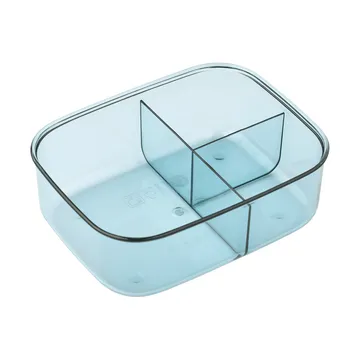 Arthur Tritan lunch box 13.5x17 cm - Race cars-Beach blue - Liewood