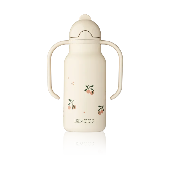 Kimmie water bottle 25 cl - Peach-Sea shell - Liewood