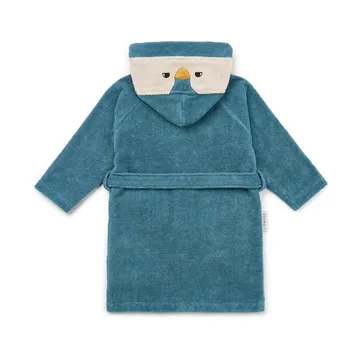 Lily bathrobe, Penguin oceanview mix - 1-2 years - Liewood