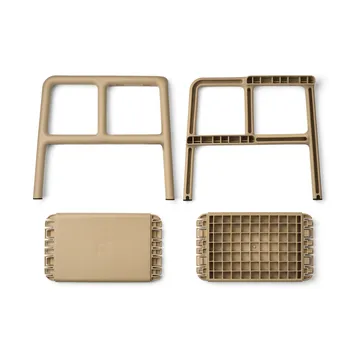 Melanie step stool - Oat, 44x40x38 cm - Liewood