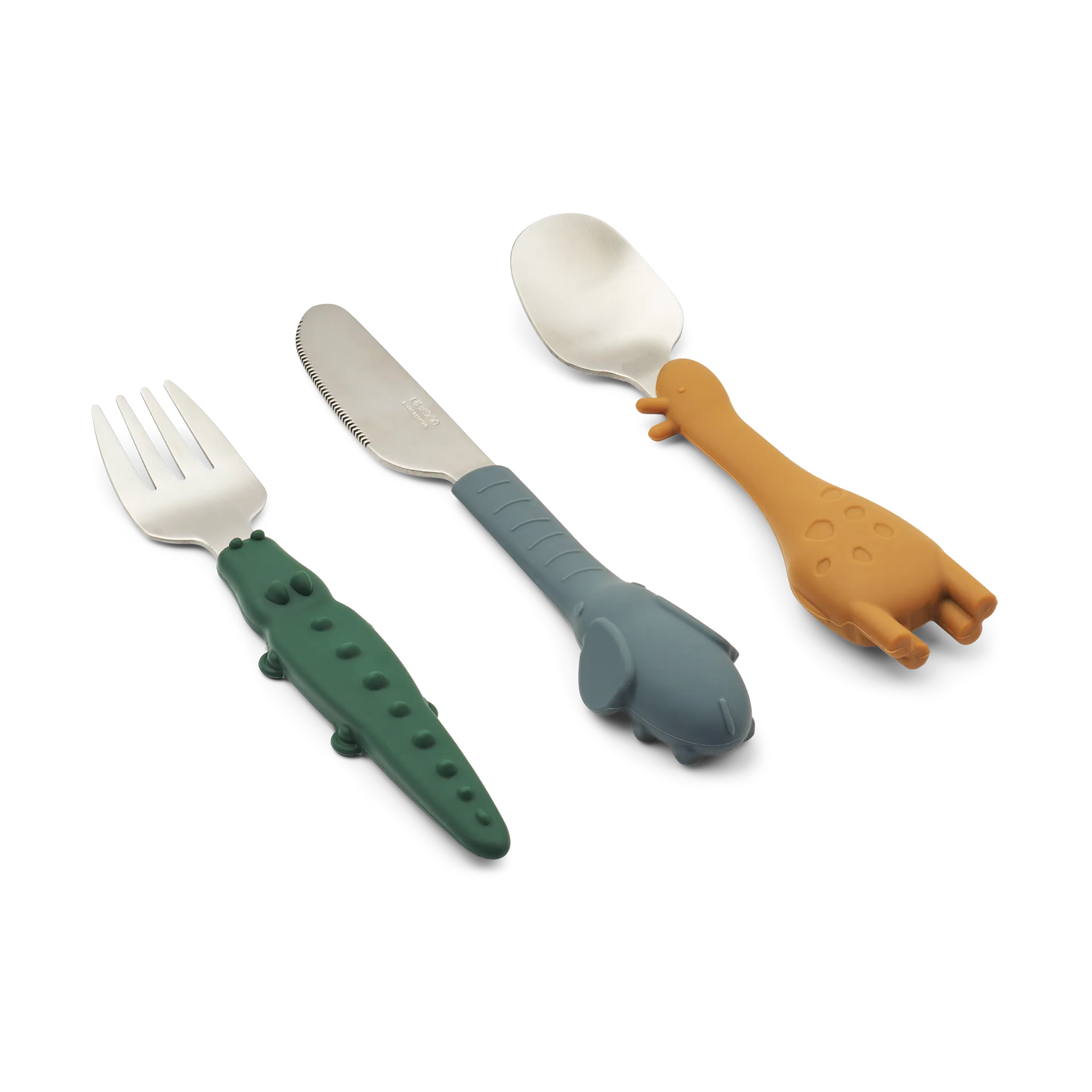 Tove all together cutlery set 3 pieces, Golden caramel mix Liewood