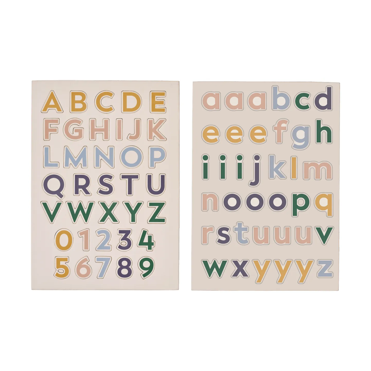 Vento Alphanumeric magnets, Sandy Multi Mix Liewood