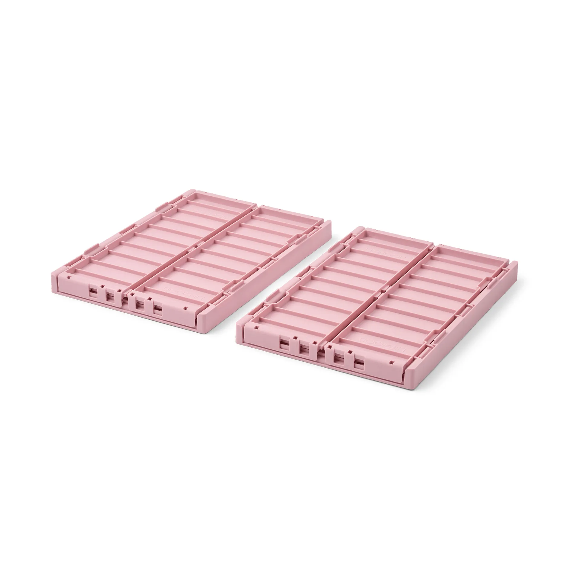 Weston storage box, Rose blush, M, 2-pack Liewood