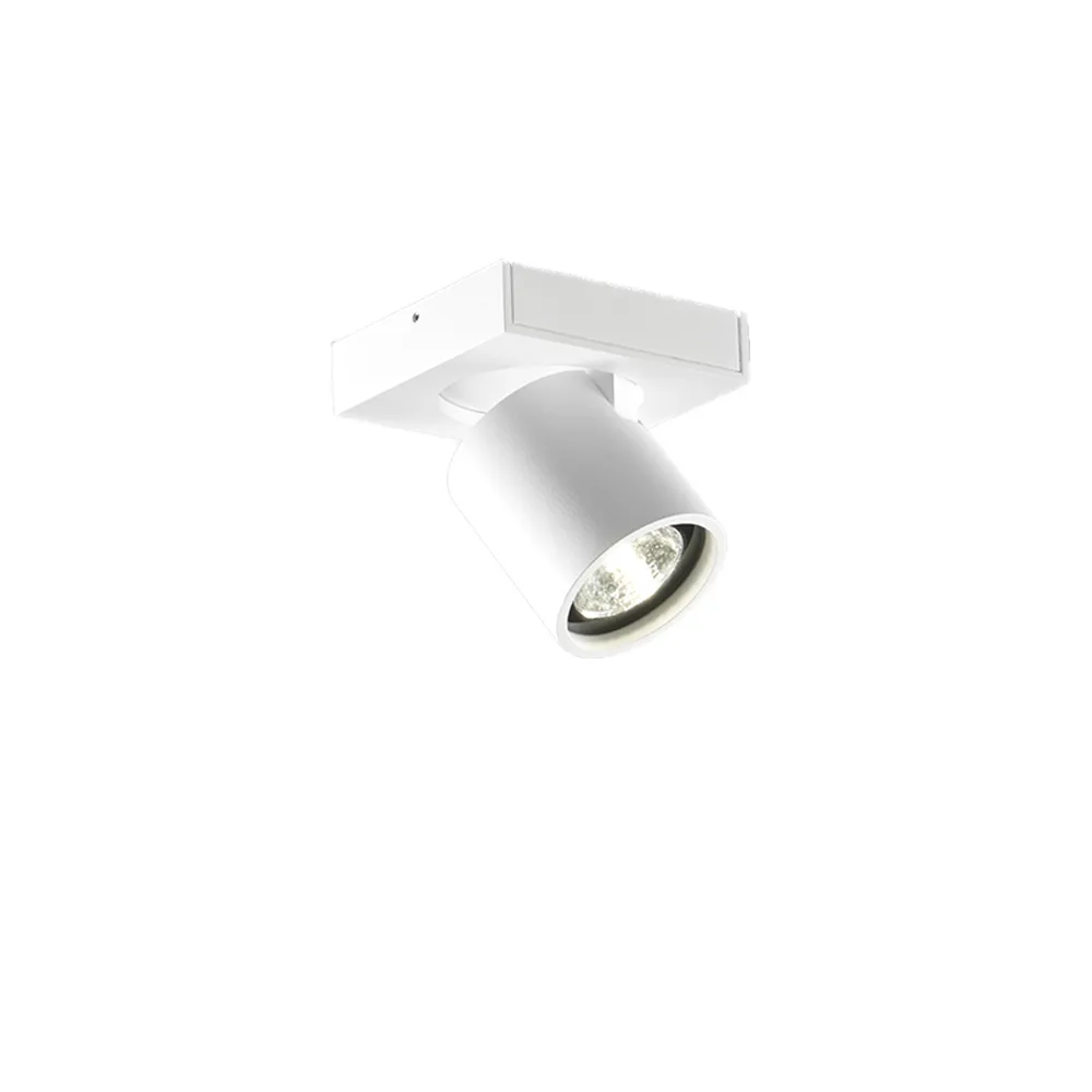 Focus Mini 1 wall and ceiling lamp, White, 3000 kelvin Light-Point