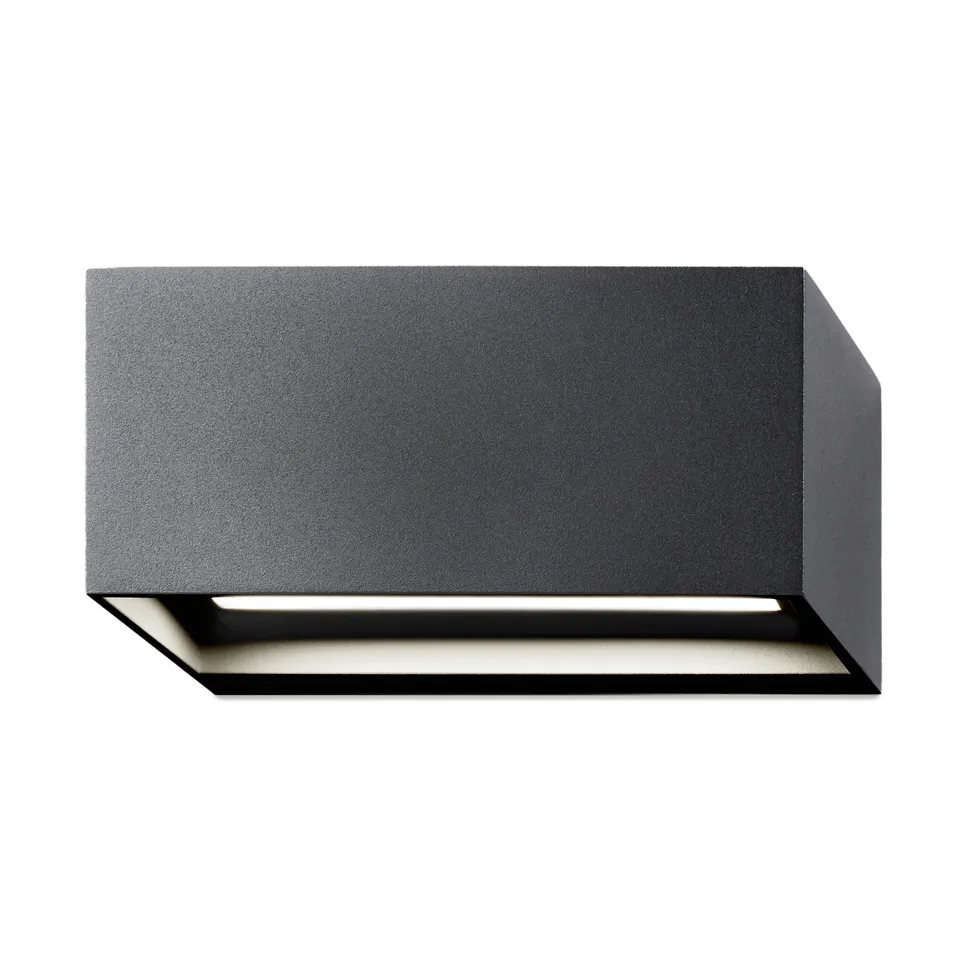 Linea W1 wall lamp switch tune, Black, 7x15 cm Light-Point