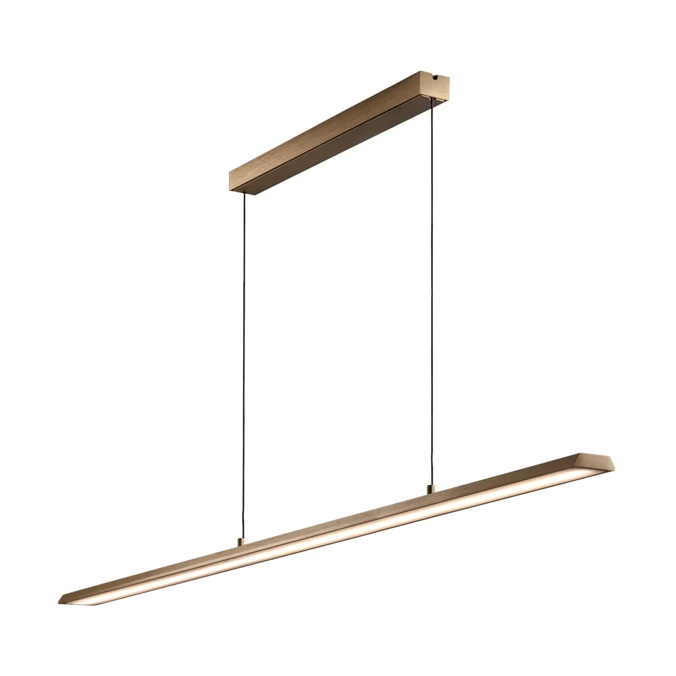 Slim S1500 pendant lamp, Rose gold Light-Point