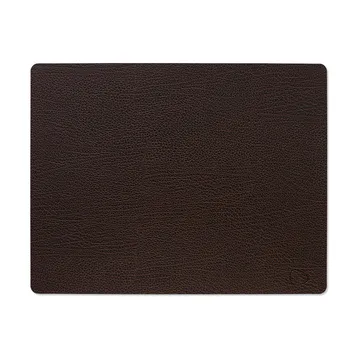 Bull placemat square - brown, 45x35 cm - LIND DNA