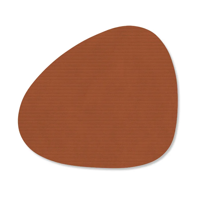 Corduroy coaster curve - Rust - LIND DNA