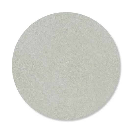 Nupo coaster circle, metallic (stone grey) LIND DNA