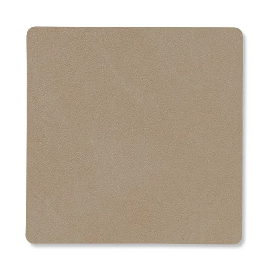 Nupo coaster square, Clay brown LIND DNA