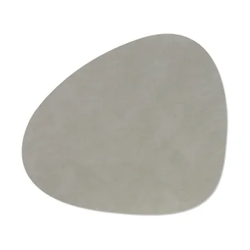 Nupo placemat curve L - Light grey - LIND DNA
