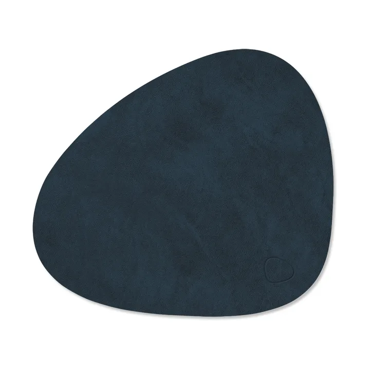 Nupo placemat curve S - Midnight blue, 28x24 cm - LIND DNA