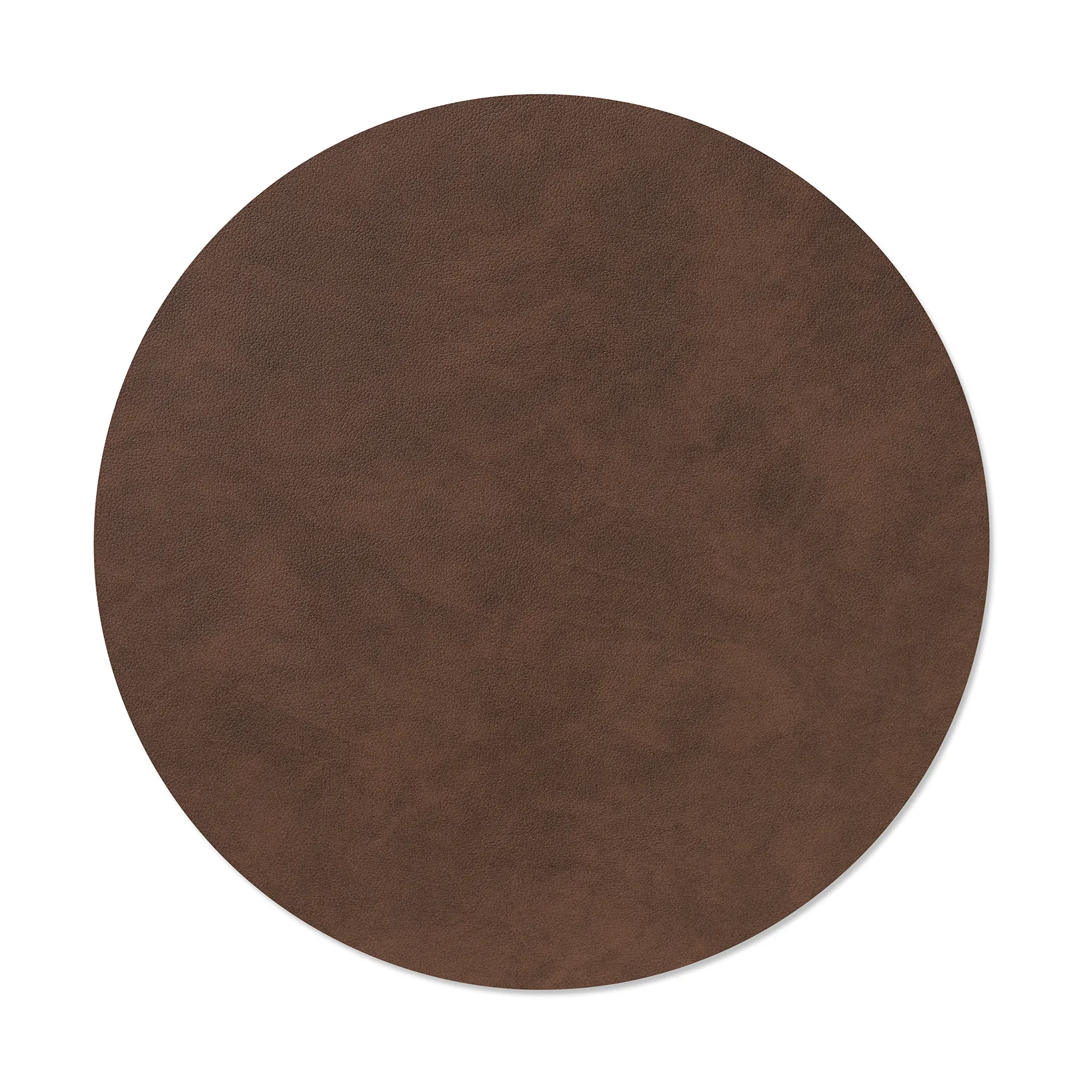 Nupo placemat, Dark brown, circle, L LIND DNA