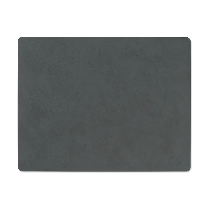 Nupo placemat square L - anthracite grey - LIND DNA