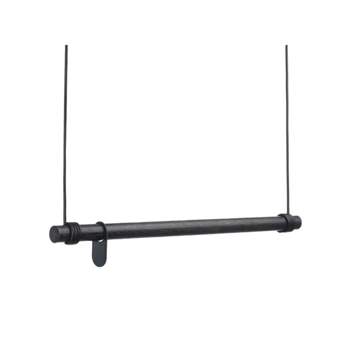 Swing hanger - Oak black, l, string black - LIND DNA