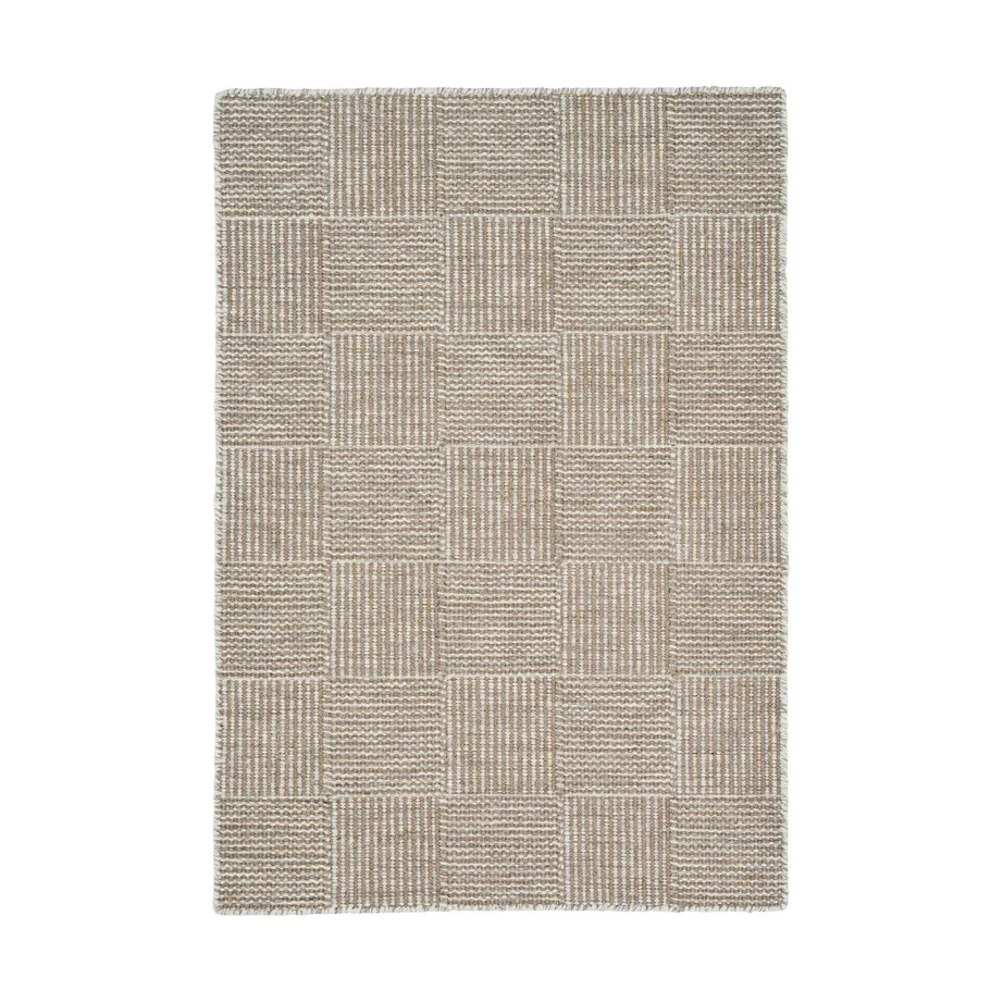 Linie Design Chess rug, Light grey, 200x300 cm Linie Design