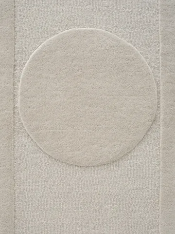 Orb Alliance wool carpet - White. 200x300 cm - Linie Design