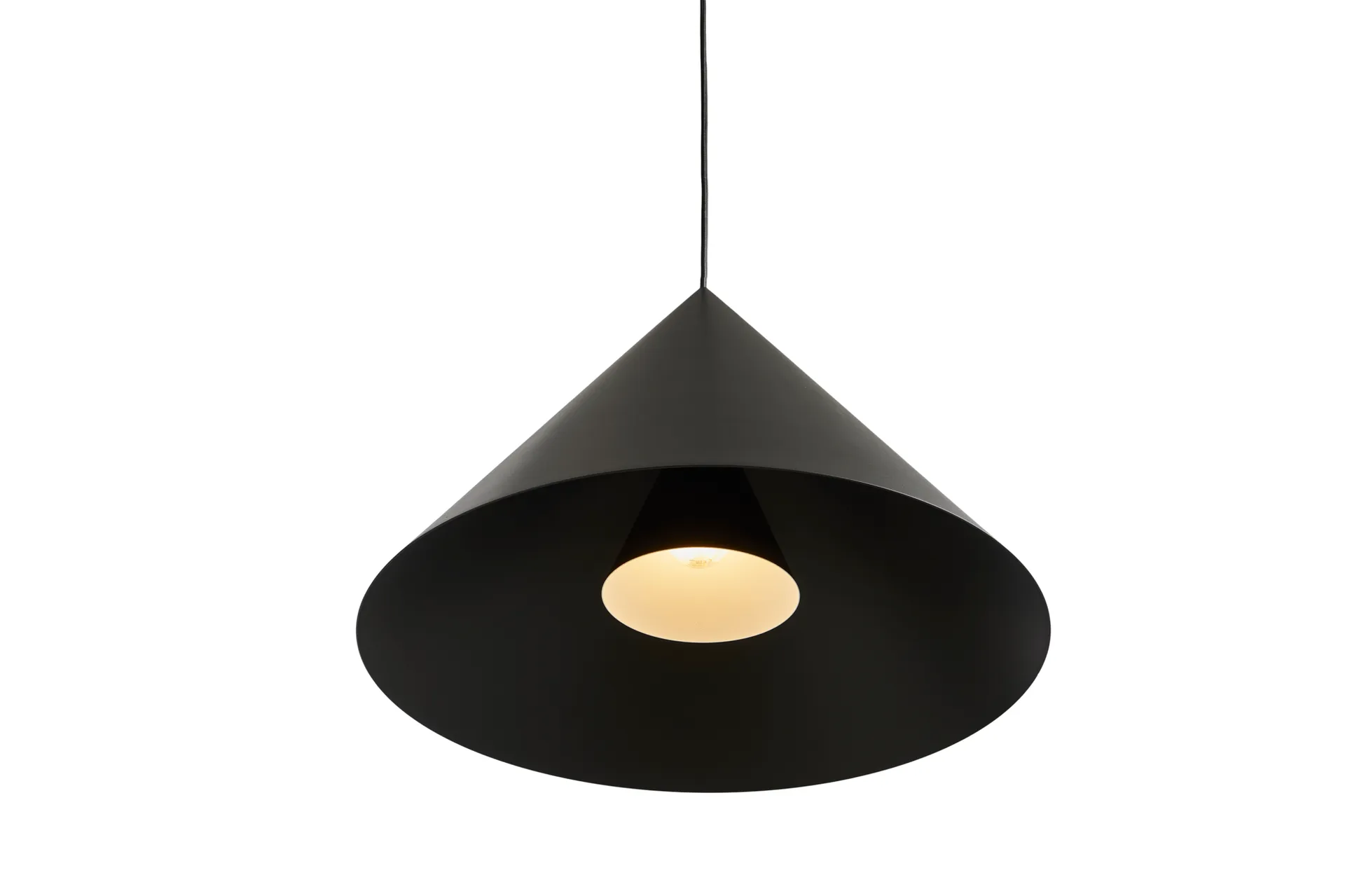 Hanzu pendant lamp, Black, Ø55 cm Loom Design
