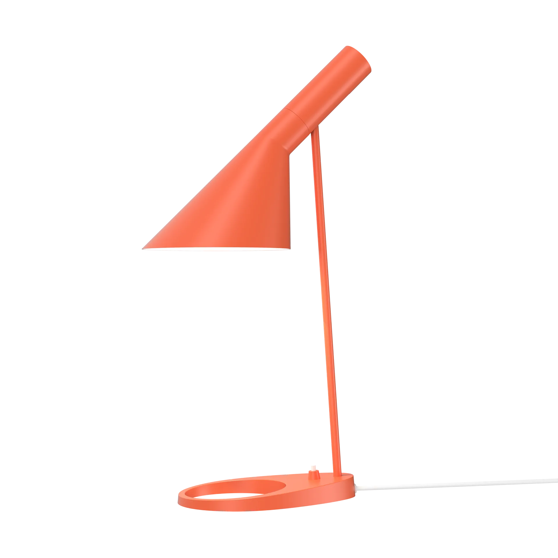 AJ table lamp, Electric orange Louis Poulsen