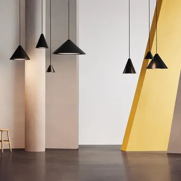 Keglen pendant lamp Ø65 cm - Black - Louis Poulsen