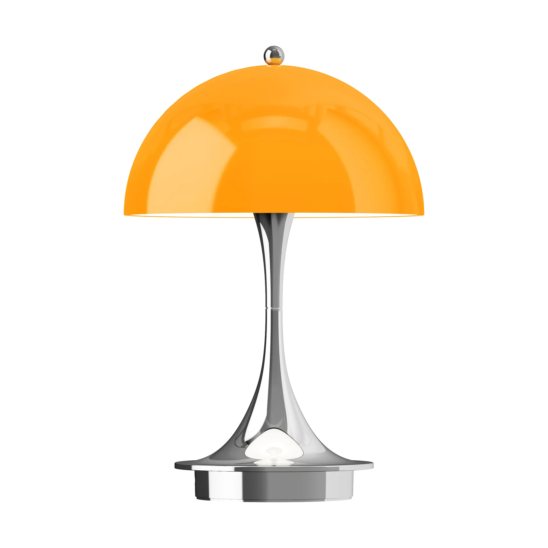 Panthella 160 Portable v3 table lamp, Original Opal Orange Louis Poulsen
