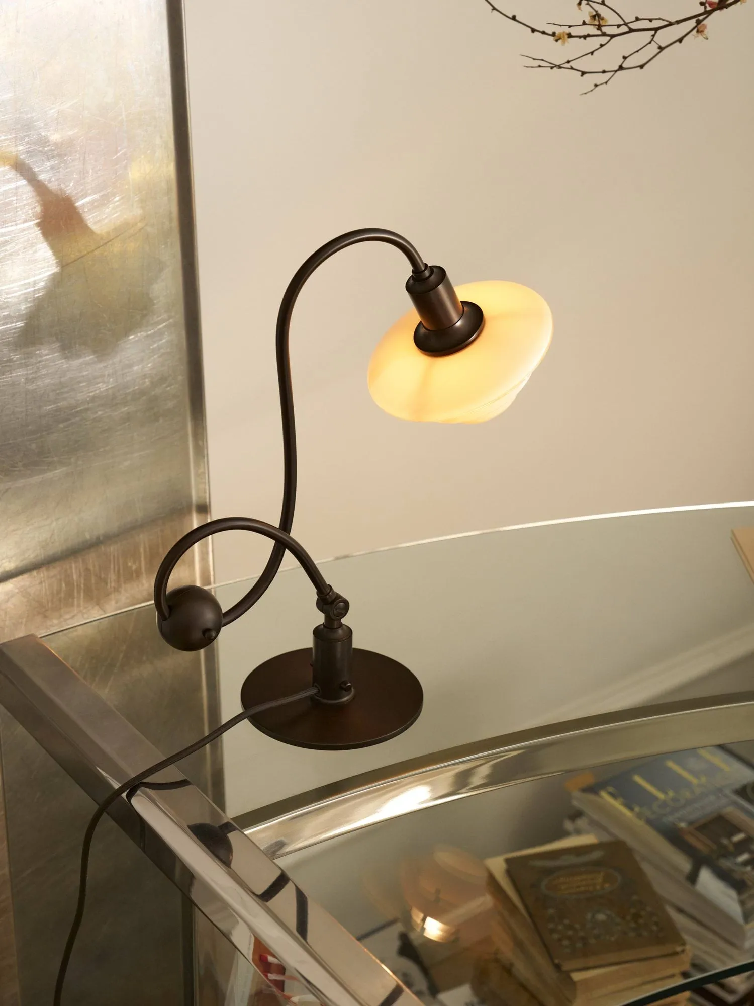 PH 1/1 Piano table lamp, Dusty terracotta Louis Poulsen