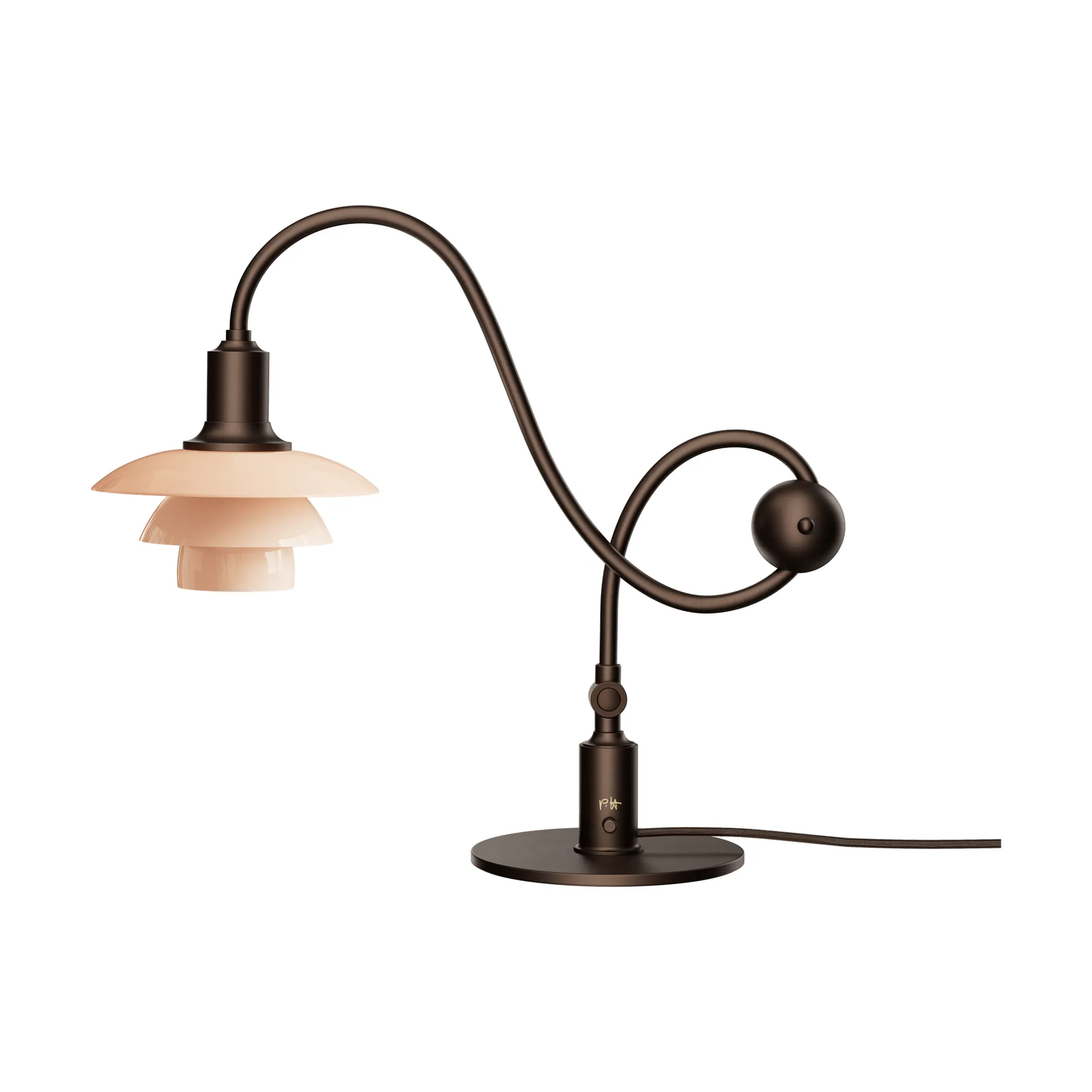 PH 1/1 Piano table lamp limited edition, Dusty terracotta, 36.4 cm Louis Poulsen