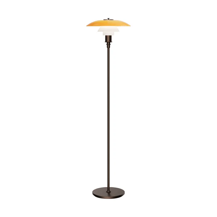 PH 3½-2½ floor lamp Centenary Edition - Amber-opal white - Louis Poulsen