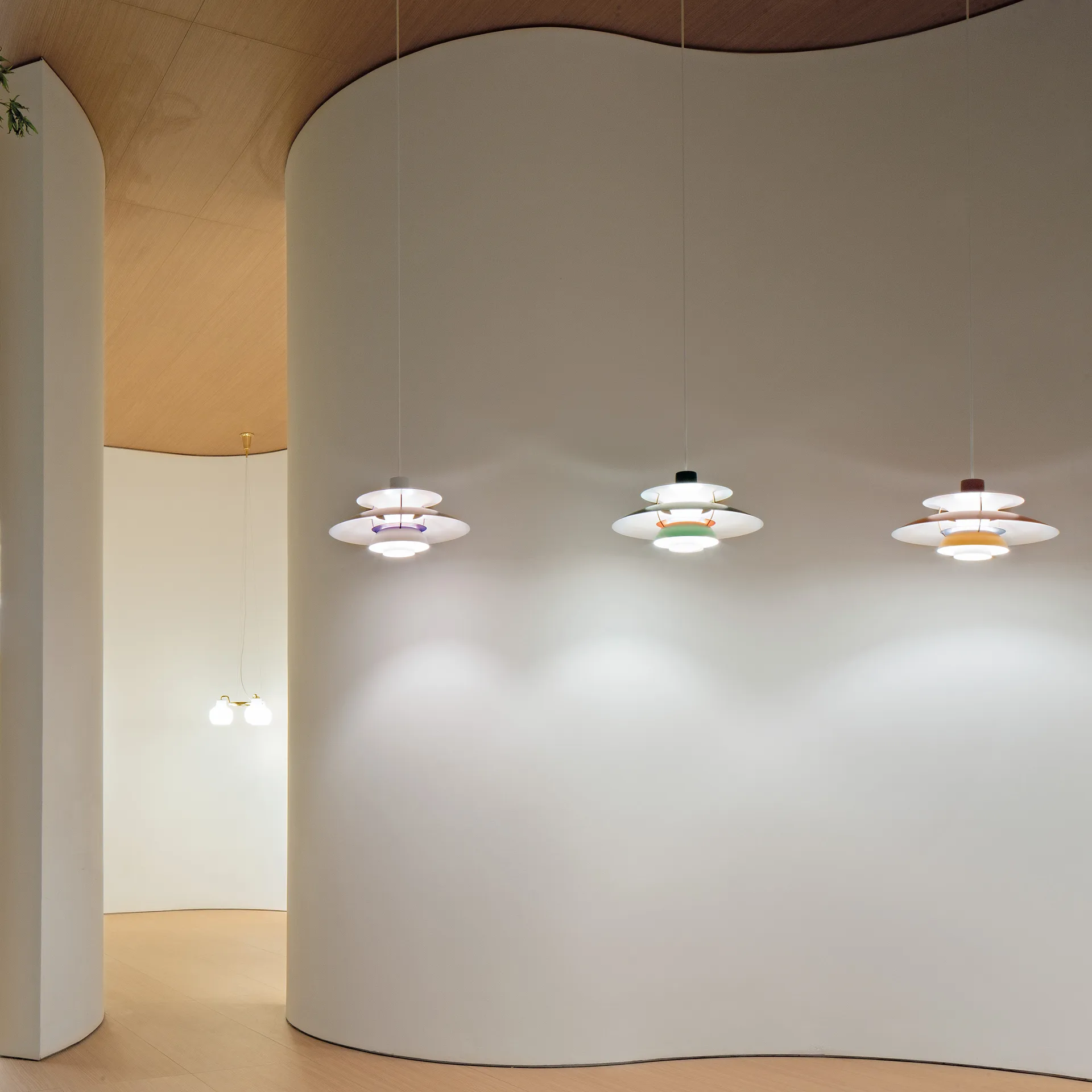 PH 5 pendant lamp, Ø500, Green Louis Poulsen