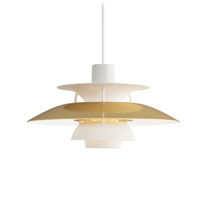 PH 5 pendant light - Ø300, Brass - Louis Poulsen