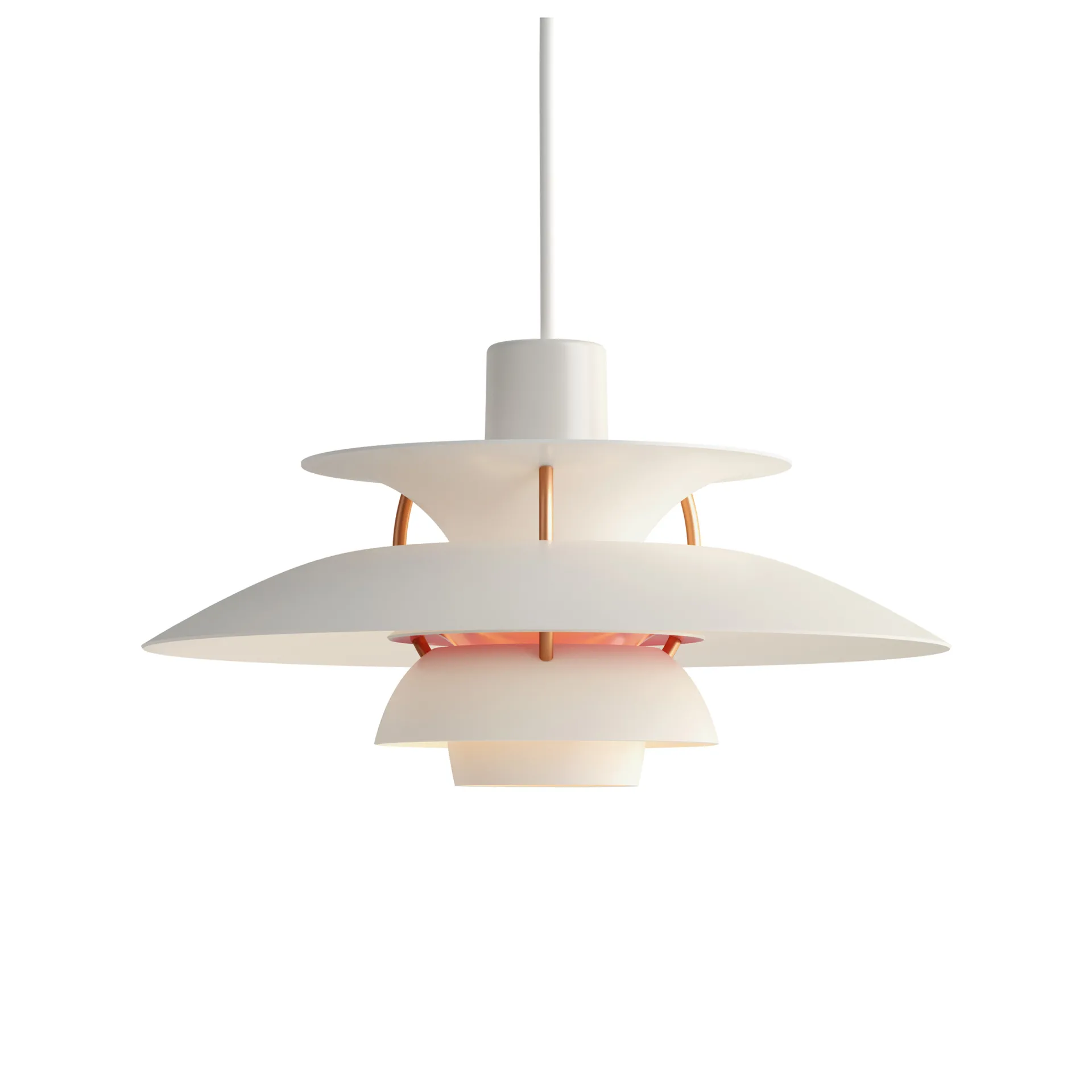 PH 5 pendant light, Ø300, Modern white Louis Poulsen