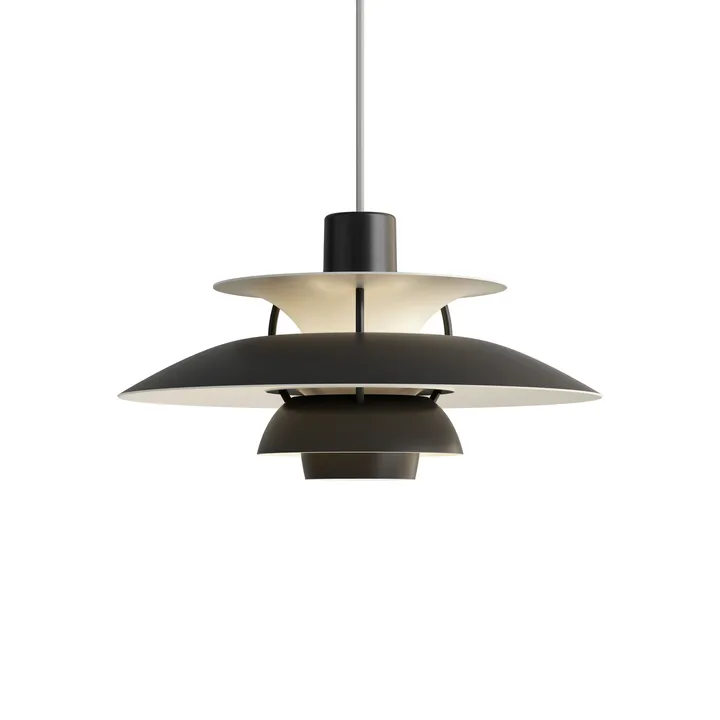 PH 5 pendant light - Ø300, Monochrome black - Louis Poulsen