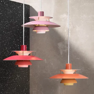 PH 5 pendant light - Ø300, Orange - Louis Poulsen