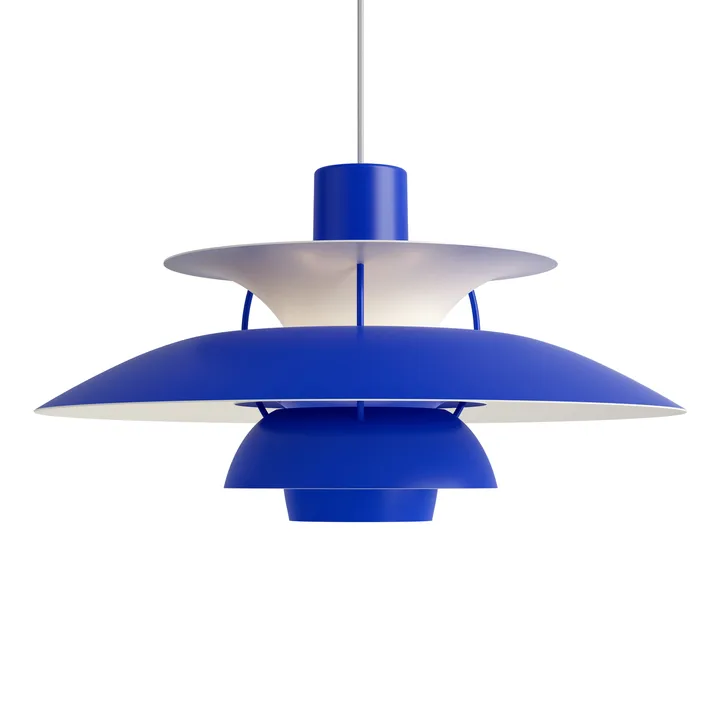 PH 5 pendant light - Ø500, Blue - Louis Poulsen