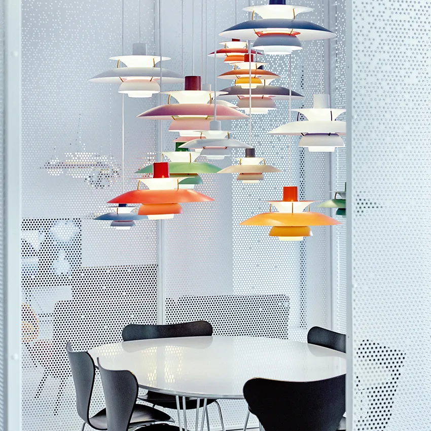 PH 5 pendant light, Ø500, Green Louis Poulsen