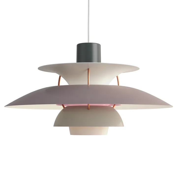 PH 5 pendant light - Ø500, Grey - Louis Poulsen