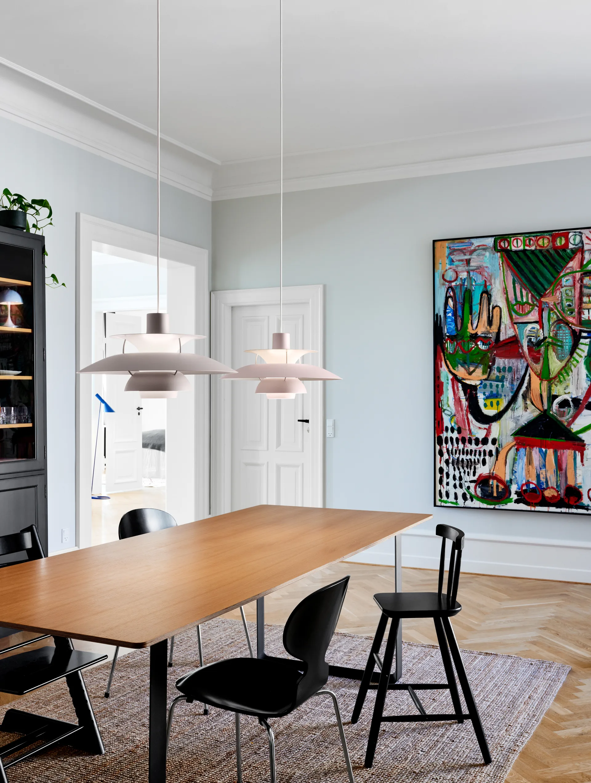 PH 5 pendant light, Ø500, Light pink Louis Poulsen