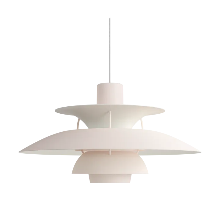 PH 5 pendant light - Ø500, Monochrome Pale blush - Louis Poulsen