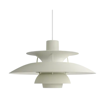PH 5 pendant light - Ø500, Monochrome Pale pewter - Louis Poulsen