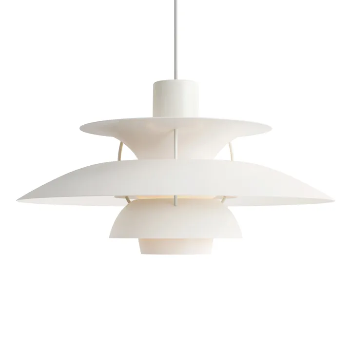 PH 5 pendant light - Ø500, White - Louis Poulsen