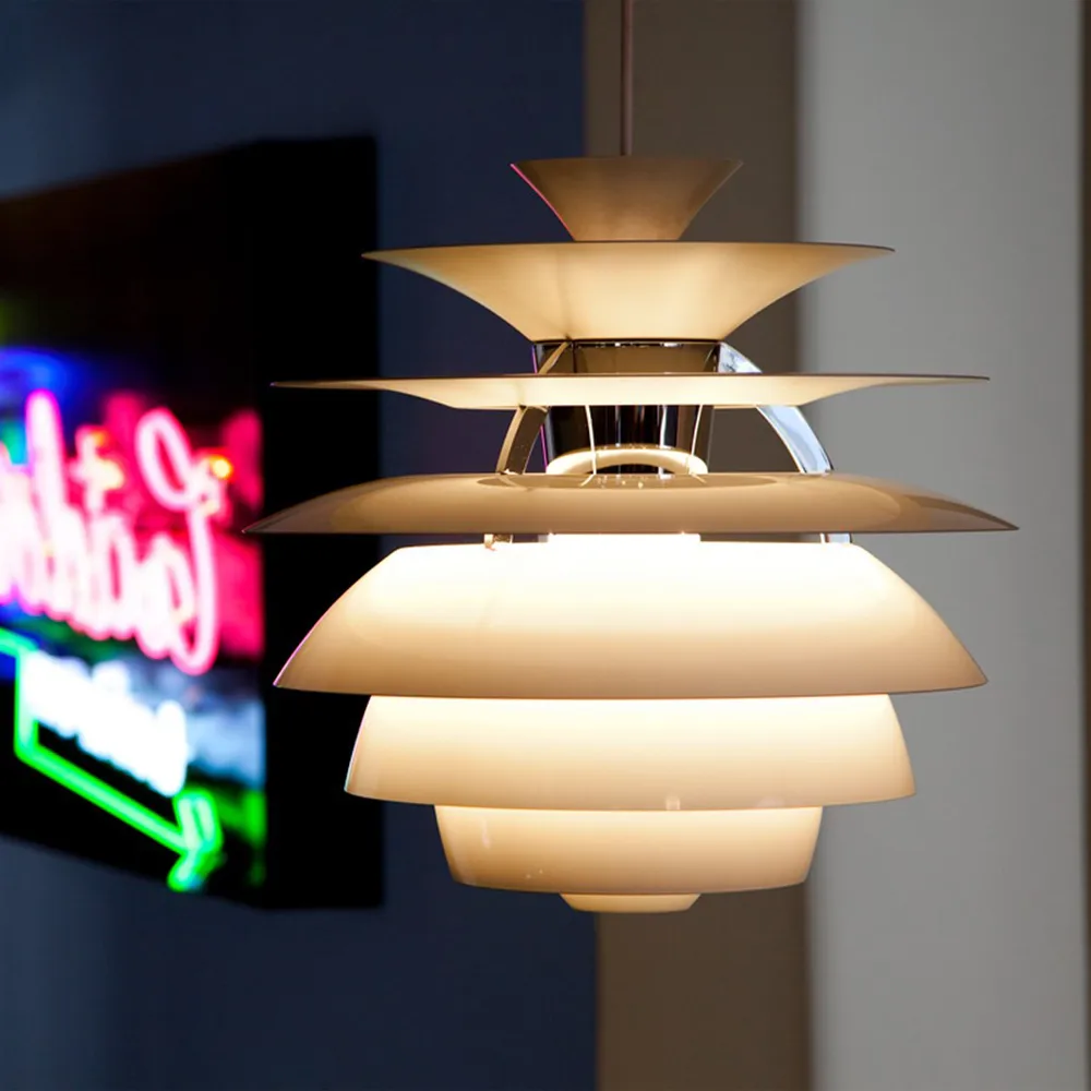 PH Snowball pendant lamp integrated LED, White Louis Poulsen