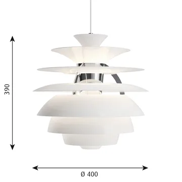PH Snowball pendant lamp - White - Louis Poulsen